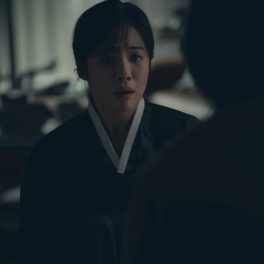 The Bequeathed Kim Hyun-joo as Yoon seo-ha in The Bequeathed Cr. Jeong Se Hyeon/Netflix © 2024